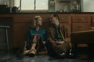 Brie Larson and Lewis Pullman in Lessons in Chemistry (Image via IMDb)